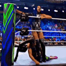Sasha Banks Wwe GIF - Sasha Banks Wwe Extreme Rules GIFs