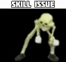 Skill Issue Skeleton Dance GIF - Skill Issue Skeleton Dance Gif GIFs