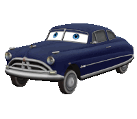 Doc Hudson Cars Movie Sticker