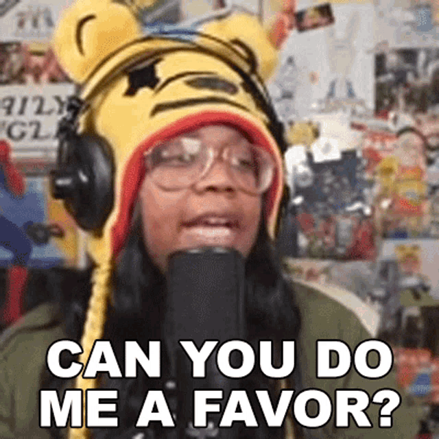 Can You Do Me A Favor Aychristene GIF - Can You Do Me A Favor Aychristene Aychristenegames GIFs