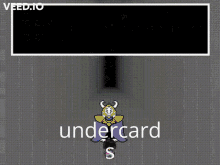 undertale undercards trading cards trading card collection asgore