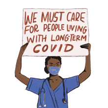 we must care for people living with long term covid long term covid essential worker nurse covid19survivors