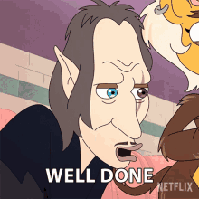 Well Done Lionel St Swithens GIF - Well Done Lionel St Swithens Big Mouth GIFs