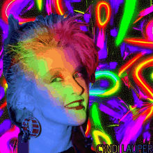 Cyndi Lauper Photo Art GIF - Cyndi Lauper Photo Art Music GIFs