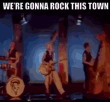 Stray Cats Rock This Town GIF