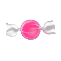 a pink and white candy with the words sugar daddy on it