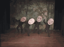 Masks Dancing GIF - Masks Dancing Weird GIFs