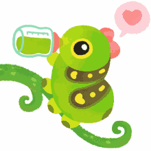 baby caterpillar pikaole baby insect baby bottle drinking