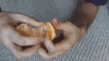 Unpeeling Orange GIF - Unpeeling Peeling Orange GIFs