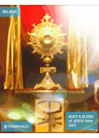 Eucharist Jesus I Trust In You Sticker