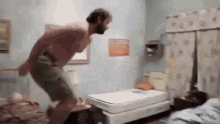 Bed Time Jump In GIF - Bed Time Jump In Lets Sleep GIFs
