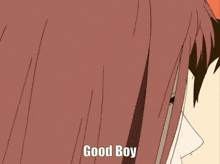 Good Boy Whisper GIF - Good Boy Whisper Anime GIFs