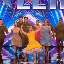 Taking A Bow Dane Bates Collective GIF - Taking A Bow Dane Bates Collective Britains Got Talent GIFs