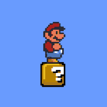 Mario Question Block GIF