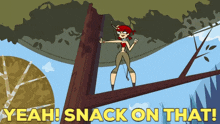 Total Drama Zoey GIF - Total Drama Zoey Yeah Snack On That GIFs