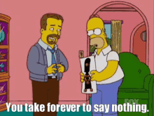 Nothing The GIF - Nothing The Simpsons GIFs