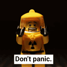 Panic Lego GIF - Panic Lego Keep Calm GIFs
