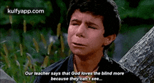 Our Teacher Says That God Loves The Blind Morebecause They Can'T See..Gif GIF - Our Teacher Says That God Loves The Blind Morebecause They Can'T See. I Was-sobbing-during-this-scene The Color-of-paradise GIFs