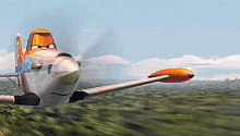 Dusty Crophopper Disney Planes GIF - Dusty Crophopper Disney Planes Plane Race GIFs