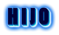 the word hijo is displayed in blue letters