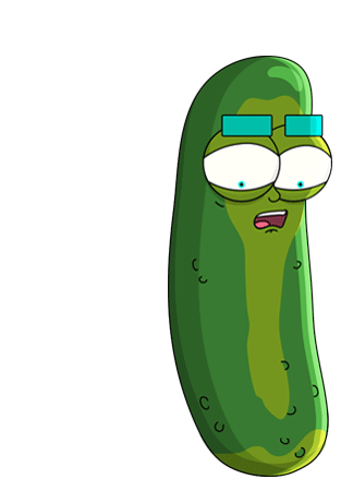 Pickle Rick Sticker Pickle Rick Morty Discover Share Gifs