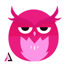 hoot hoot hoot owl pink bird