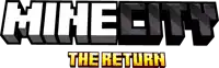 a logo for minecraft the return is shown