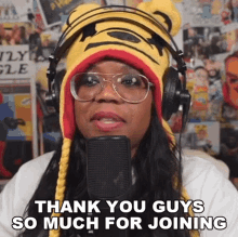 Thank You Guys So Much For Joining Aychristene GIF - Thank You Guys So Much For Joining Aychristene Aychristenegames GIFs