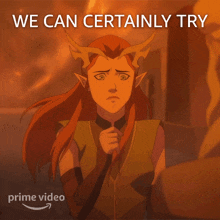 We Can Certainly Try Keyleth GIF - We Can Certainly Try Keyleth The Legend Of Vox Machina GIFs