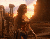 Wonder Woman Shazam GIF - Wonder Woman Shazam Gal Gadot GIFs