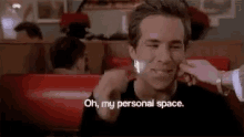 Oh My Personal Space Just Friends GIF - Oh My Personal Space Just Friends Friendzone GIFs
