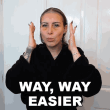 Way Way Easier Tracy Kiss GIF - Way Way Easier Tracy Kiss So Much Easier GIFs