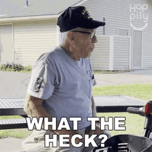 What The Heck Happily GIF - What The Heck Happily Whats Going On GIFs
