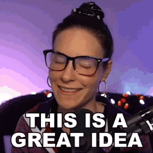This Is A Great Idea Cristine Raquel Rotenberg GIF - This Is A Great Idea Cristine Raquel Rotenberg Simply Nailogical GIFs
