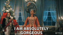 I Am Absolutely Gorgeous Queen Charlotte GIF - I Am Absolutely Gorgeous Queen Charlotte Queen Charlotte A Bridgerton Story GIFs