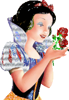 Hófehérke Snow White Sticker - Hófehérke Snow White Flower Stickers