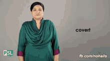 Covert Pakistan Sign Language GIF