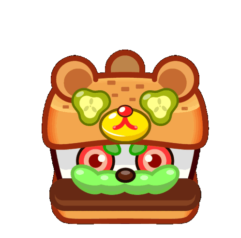 Burger Sad Sticker - Burger Sad Cute Stickers
