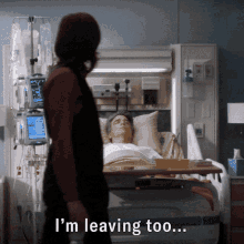 Greys Anatomy Kai Bartley GIF - Greys Anatomy Kai Bartley Im Leaving Too GIFs