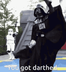 Dancing Darth Vader GIF - Dancing Darth Vader Storm Troopers GIFs