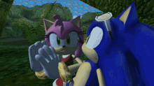 Sonic Riders Amy Wink Amy Rose GIF - Sonic Riders Amy Wink Amy Rose Amy Wink GIFs