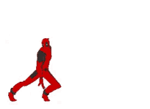 Deal With It Deadpool GIF - Deadpool Deal With It Dance GIFs