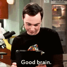 Good Brain GIF - Big Bang Theory Sheldon Cooper Jim Parsons GIFs