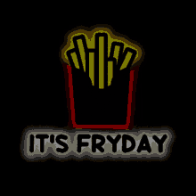 Neon Fryday GIF - Neon Fryday Its Friday GIFs