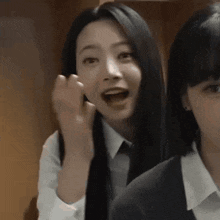 Hong Eunchae Eunchae Yawning GIF - Hong Eunchae Eunchae Yawning Kpop Opinion GIFs