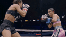 Boxing Michelle Khare GIF - Boxing Michelle Khare Left Swing GIFs