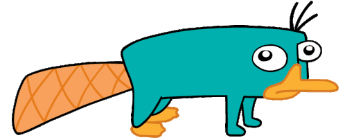Perry The Platypus Sticker - Perry The Platypus Stickers