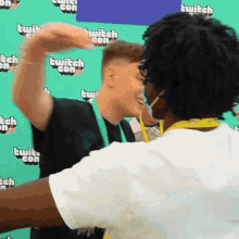 Hugging Kanel Joseph GIF - Hugging Kanel Joseph Good To See You GIFs