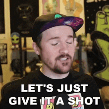 Let'S Just Give It A Shot Jimmy GIF