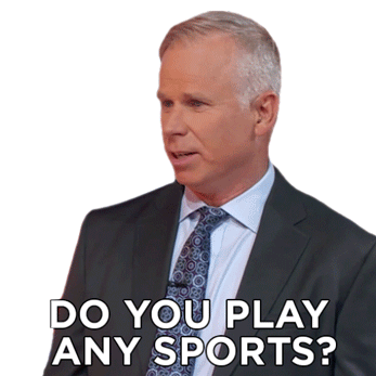 Do You Play Any Sports Gerry Dee Sticker - Do You Play Any Sports Gerry Dee Family Feud Canada Stickers